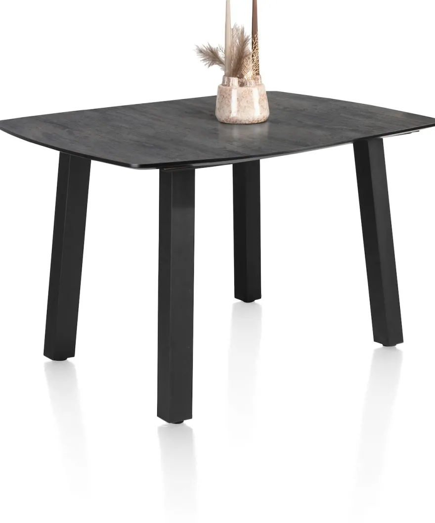 Palace, eetkamertafel 160 x 110 cm - 4-poten - Antraciet