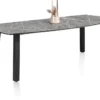 Palace, eetkamertafel 270 x 115 cm - 4-poten - Lichtgrijs