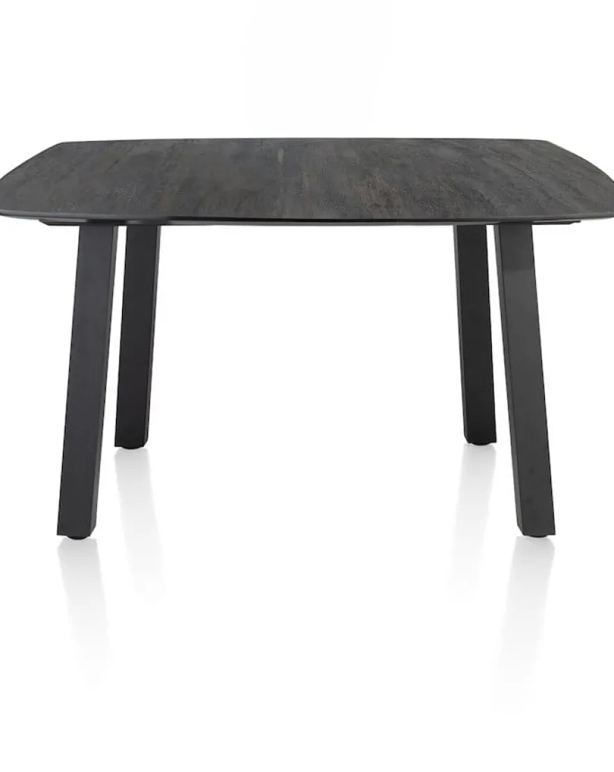 Palace, eetkamertafel 180 x 110 cm - 4-poten - Antraciet