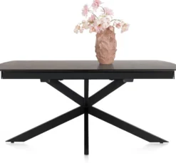 Pavalon, uitschuiftafel 170 (+ 60) x 100 cm - Antraciet
