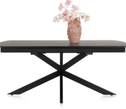 Pavalon, uitschuiftafel 200 (+ 78) x 100 cm - Antraciet