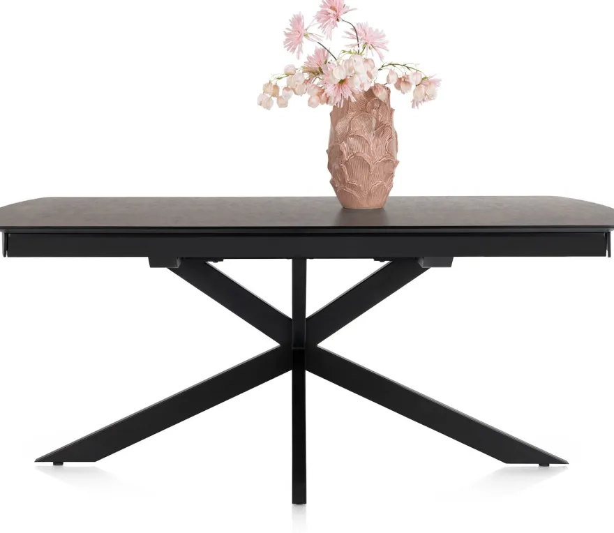 Pavalon, uitschuiftafel 200 (+ 78) x 100 cm - Antraciet