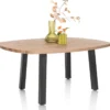 Pavarotti, bartafel 150 x 120 cm (hoogte: 92 cm) - 4-poot - metaal - tafelpoten (4) metaal
