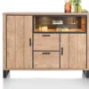 Pavarotti, dressette 160 cm - 2-deuren + 2-laden + 2-niches (+ LED)