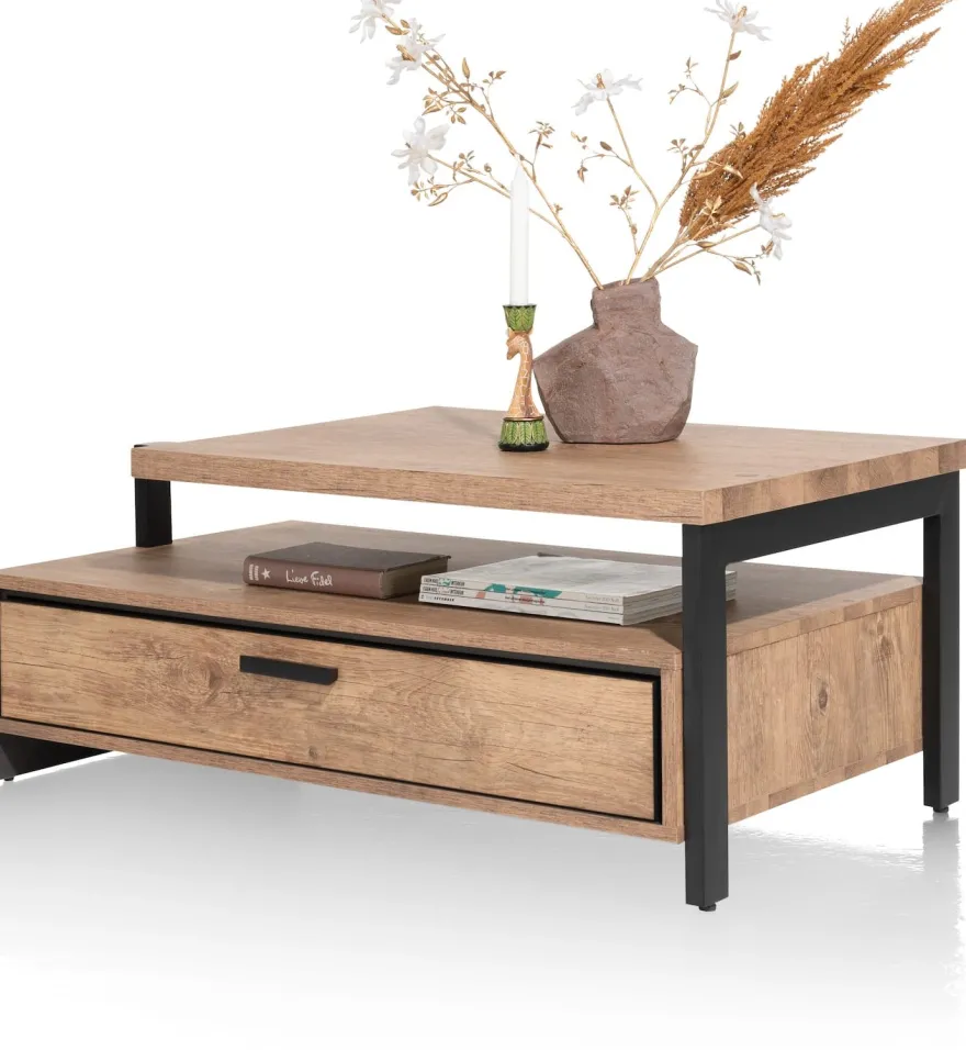 Pavarotti, salontafel 60 x 110 cm + 1-lade t&t + 1-niche