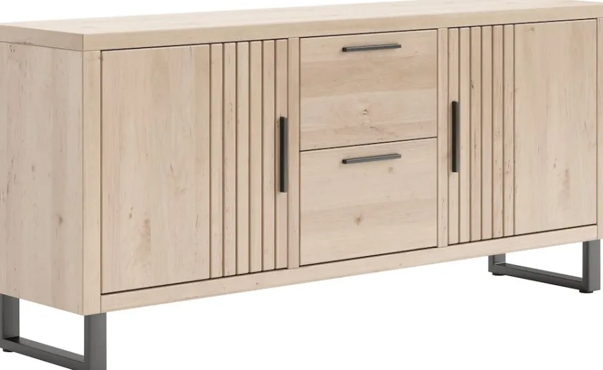 Pavie, dressoir 175 cm - 2-deuren + 2-laden - natural