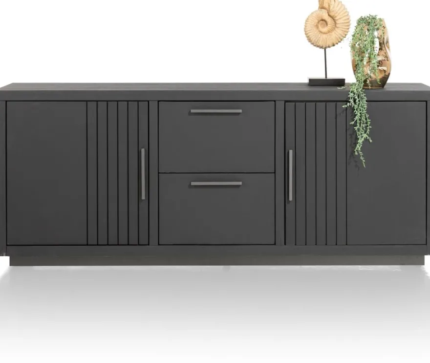 Pavie, dressoir 175 cm - 2-deuren + 2-laden - natural