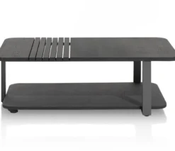 Pavie, salontafel 110 x 60 cm + 1-niche (knock-down) - castle black
