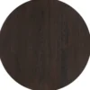 Ravello, eetkamertafel rond 140 cm - Basalt