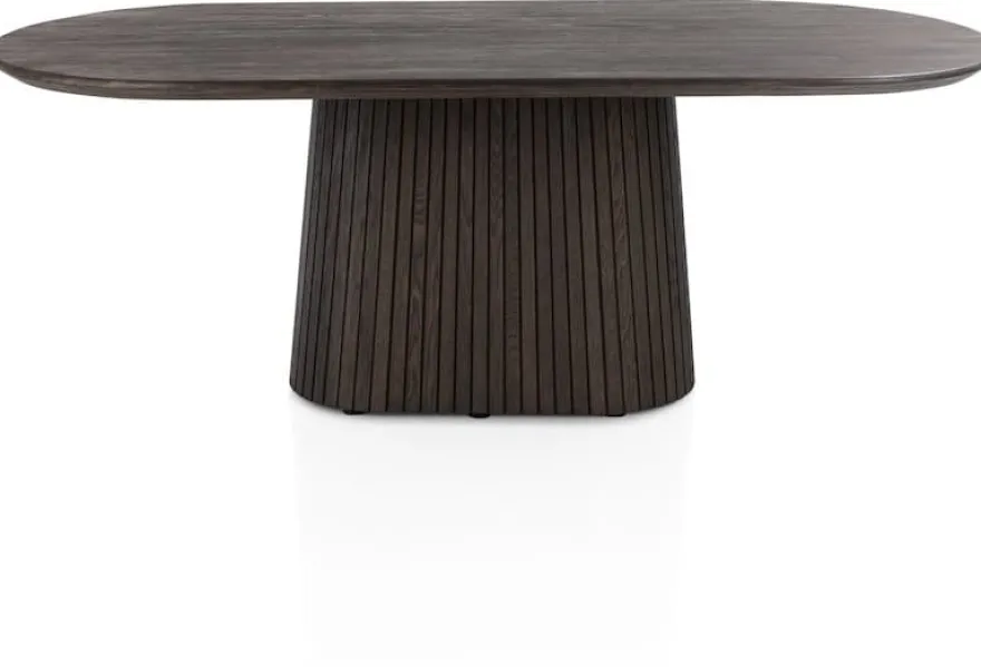 Ravello, eetkamertafel 210 x 120 cm - Basalt