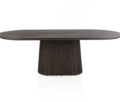 Ravello, eetkamertafel 240 x 120 cm - Basalt