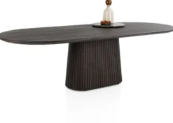 Ravello, eetkamertafel 270 x 120 cm - Basalt