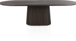 Ravello, eetkamertafel 270 x 120 cm - Basalt