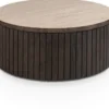 Ravello, salontafel 80 x 80 cm - Basalt