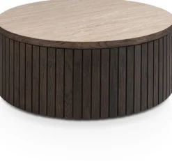 Ravello, salontafel 80 x 80 cm - Basalt