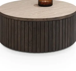 Ravello, salontafel 80 x 80 cm - Basalt