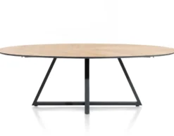 Ridgefield, eetkamertafel ellips 240 x 120 cm - natural