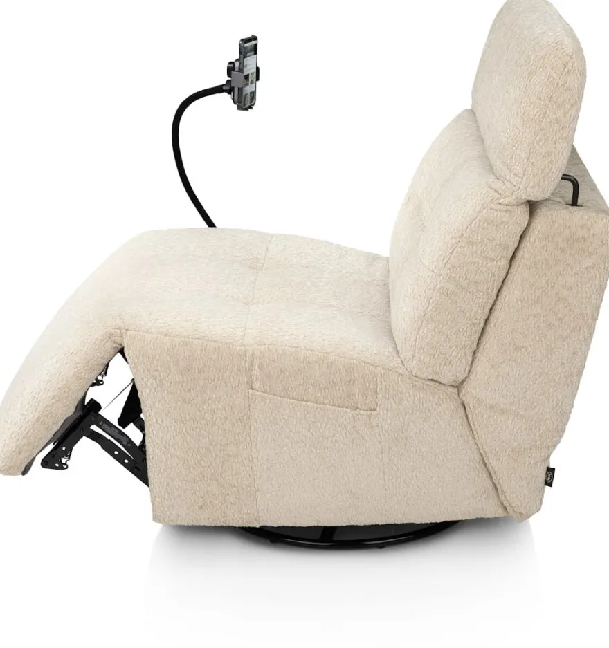 Scooby, TV -fauteuil met telefoonhouder - stof Valencia