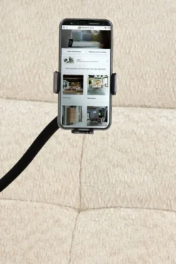 Scooby, TV -fauteuil met telefoonhouder - stof Valencia