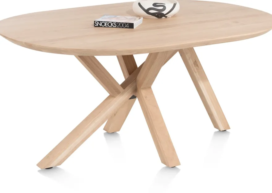 Shimla, eetkamertafel 160 x 130 cm - houten poten