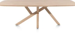 Shimla, eetkamertafel 210 x 120 cm - houten poten