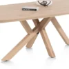 Shimla, eetkamertafel 240 x 120 cm - houten poten