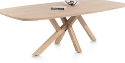 Shimla, eetkamertafel 240 x 120 cm - houten poten