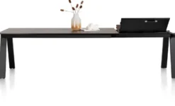Stanford, uitschuiftafel 140 (+ 60) x 100 cm - Roest