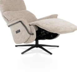 Stelvio, relaxfauteuil - incl. accu - stof Enzo