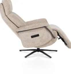 Stelvio, relaxfauteuil - incl. accu - stof Enzo