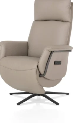 Stelvio, relaxfauteuil - leder Maine