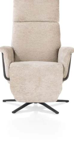 Stelvio, relax-fauteuil - 3-motoren - graphiet poot - elektrische hoofdsteun