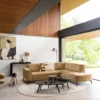 Tarra, 3-zitsbank - stof Livigno - Creme