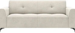 Tarra, 2.5-zitsbank - stof Livigno - Creme