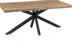 Tifton, eetkamertafel +/-90/100 x 180 cm