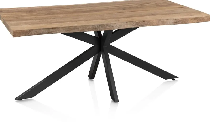 Tifton, eetkamertafel +/-90/100 x 180 cm