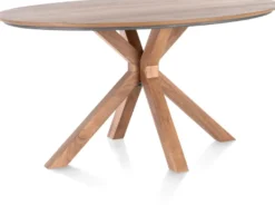 Trapani, eetkamertafel ellips 150 x 120 cm