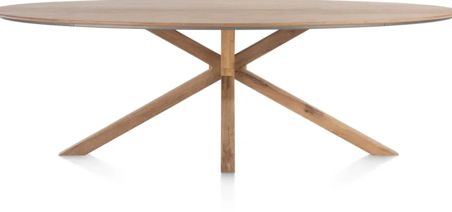 Trapani, eetkamertafel ellips 240 x 120 cm