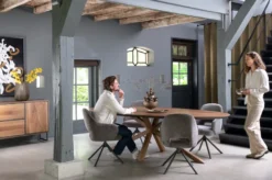 Trapani, eetkamertafel ellips 270 x 120 cm
