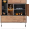 Trapani, highboard 120 cm - 2-deuren + 2-laden + 2-niche (+ LED)