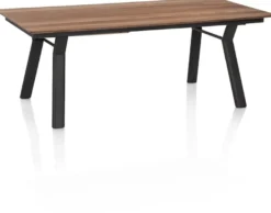 Trapani, uitschuiftafel 210 (+ 80) x 100 cm