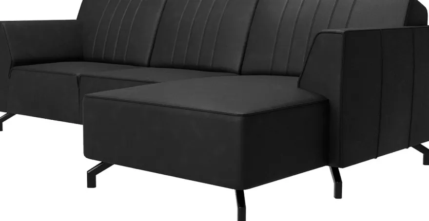 Zembla, 2-zits + longchair rechts